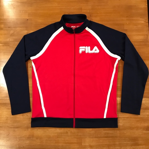 FILA Retro Logo Track Jacket - Picture 4 of 7